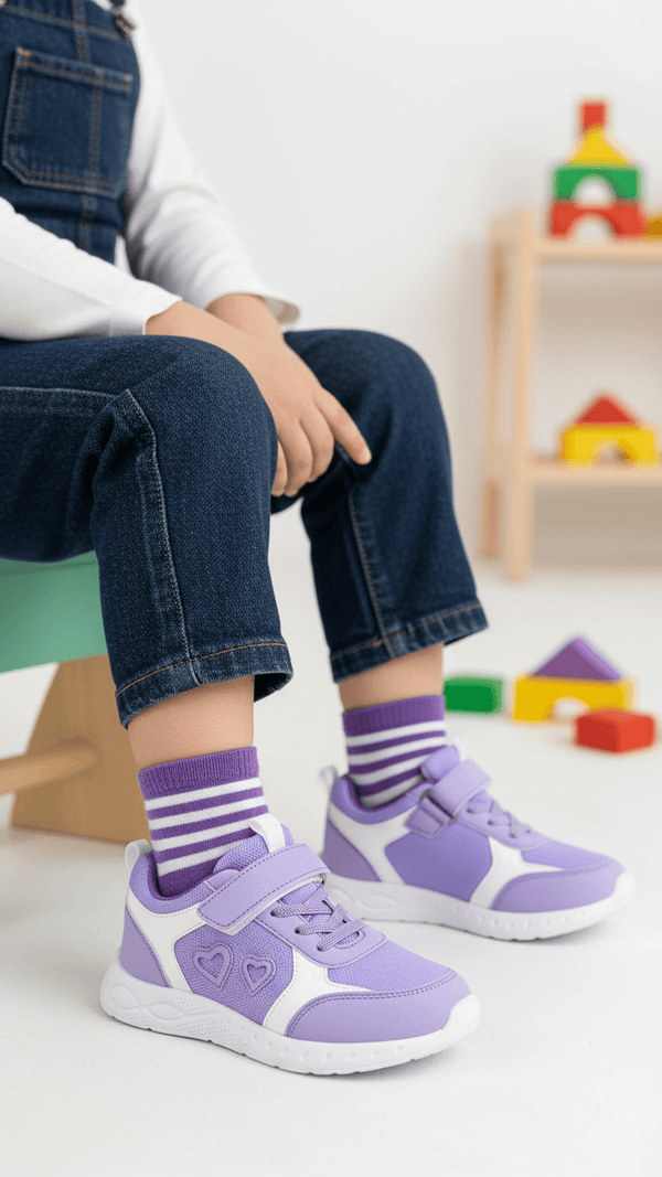 Girls Lilac Casual Jogger KD8159