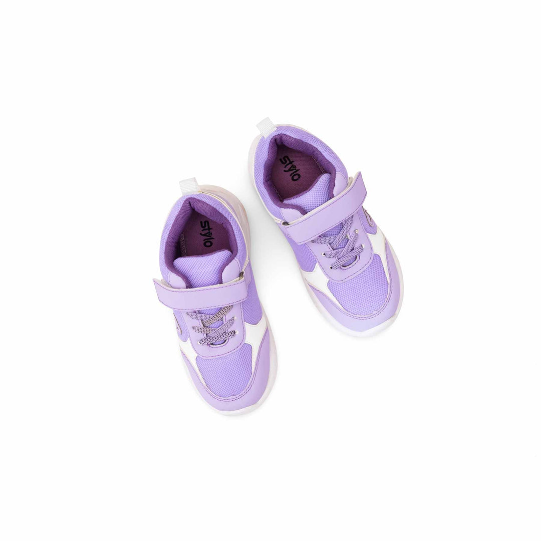 Girls Lilac Casual Jogger KD8159
