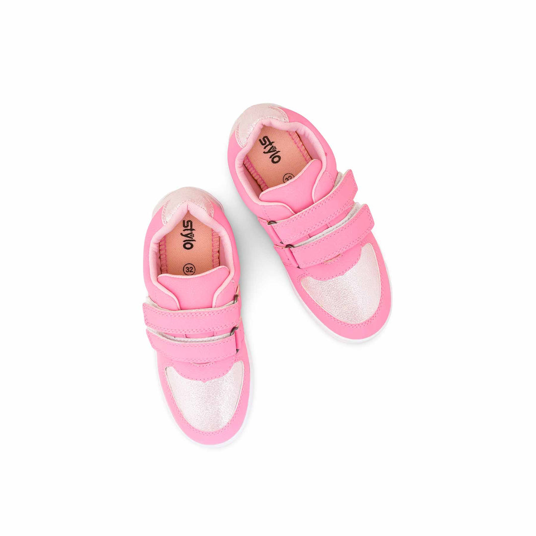 Girls Pink Casual Jogger KD8161