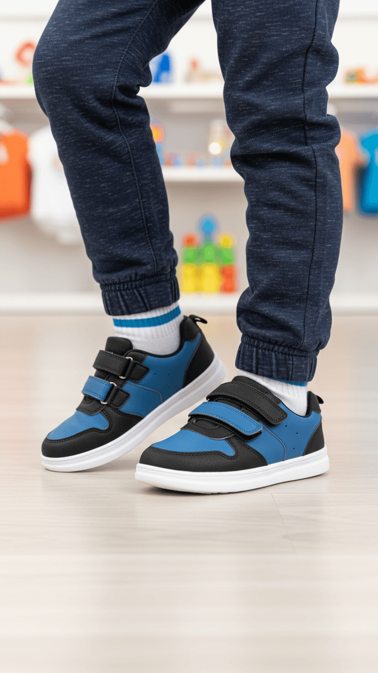 Boys Black Casual Jogger KD8163