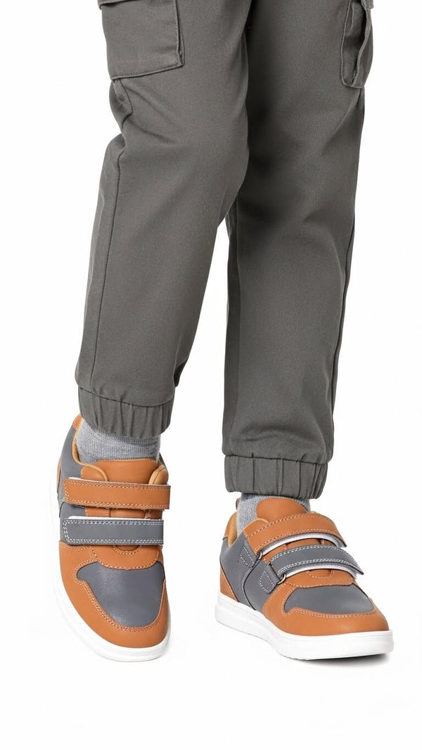 Boys Brown Casual Jogger KD8163