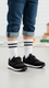 Boys Black Casual Jogger KD8167