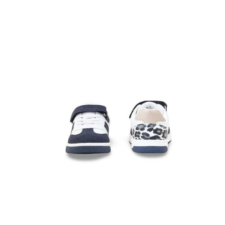 Boys White Casual Jogger KD8168