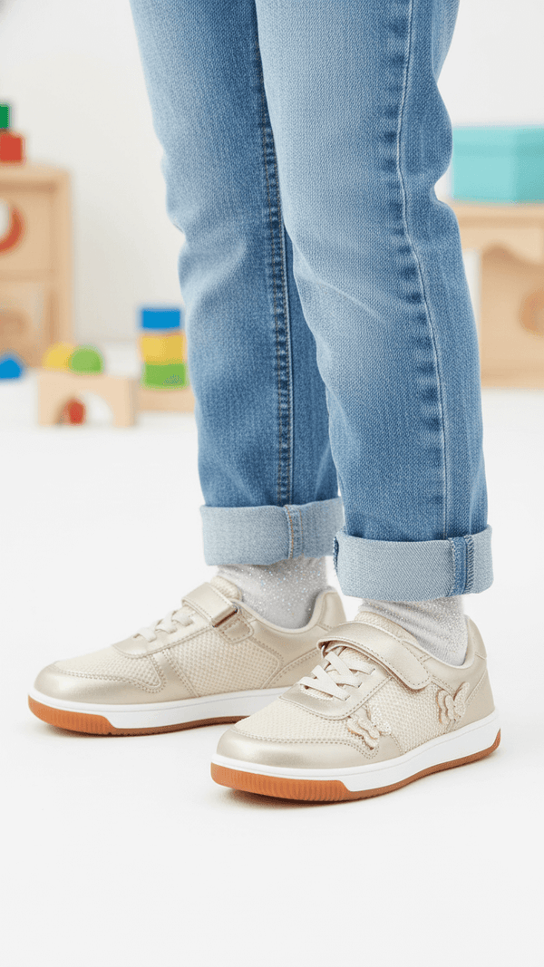 Girls Beige Casual Jogger KD8171