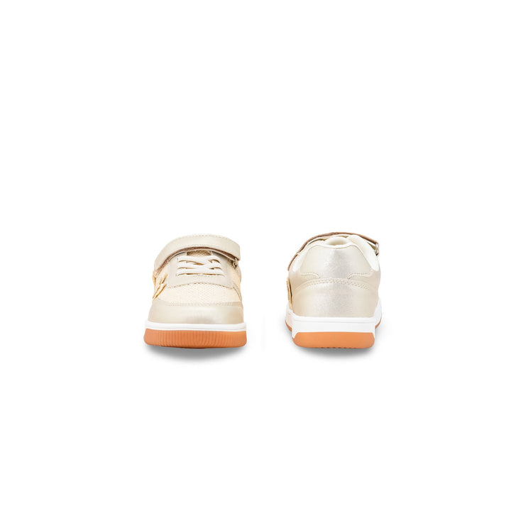 Girls Beige Casual Jogger KD8171