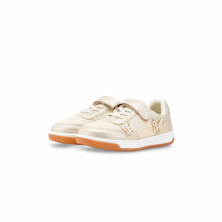 Girls Beige Casual Jogger KD8171