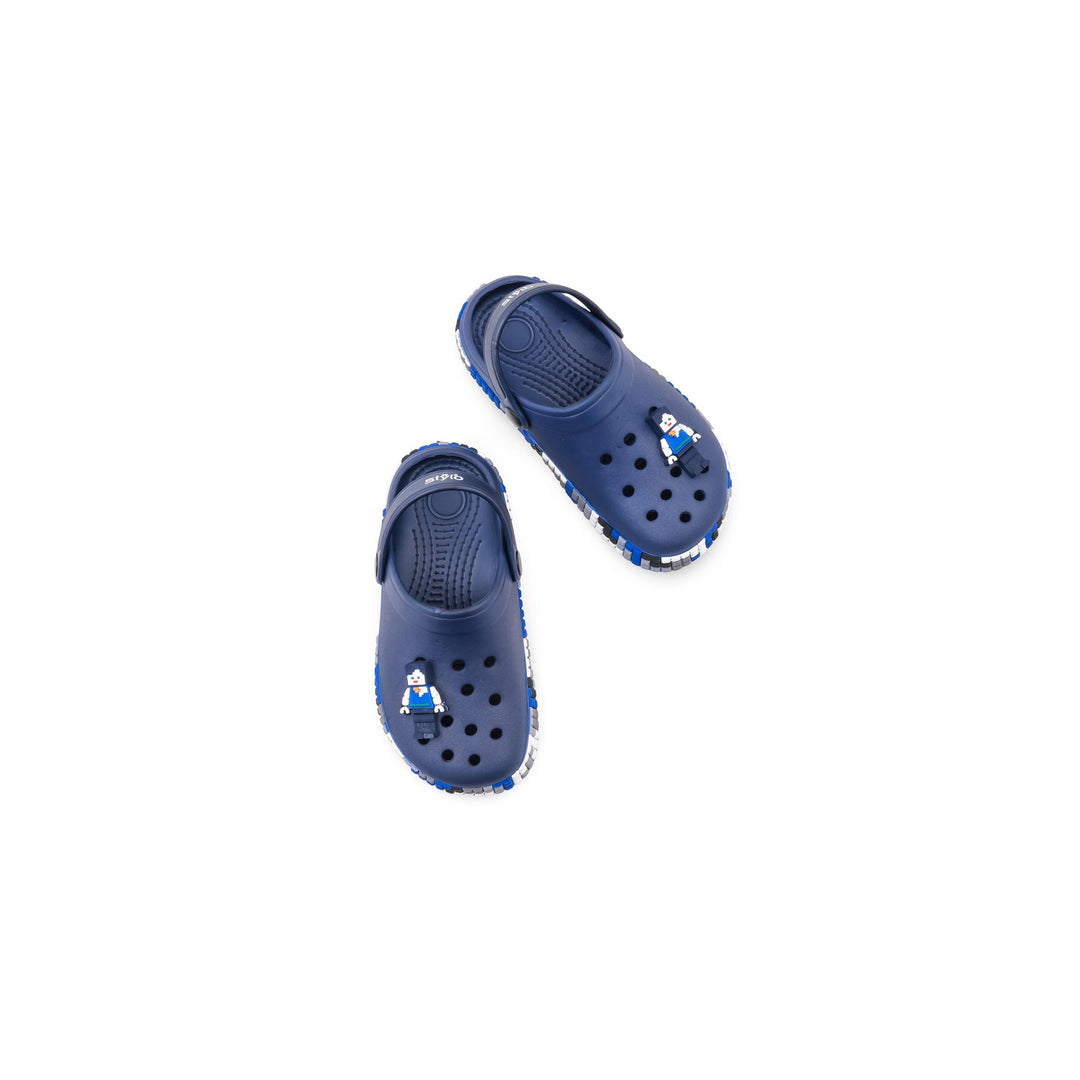Boys Navy Casual Flip Flop KD8212