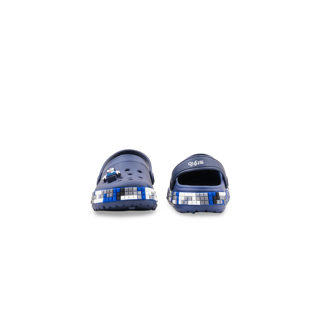 Boys Navy Casual Flip Flop KD8212