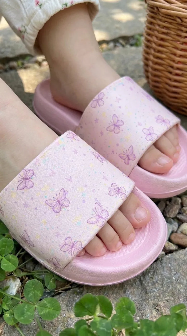 Girls Pink Casual Flip Flop KD8226