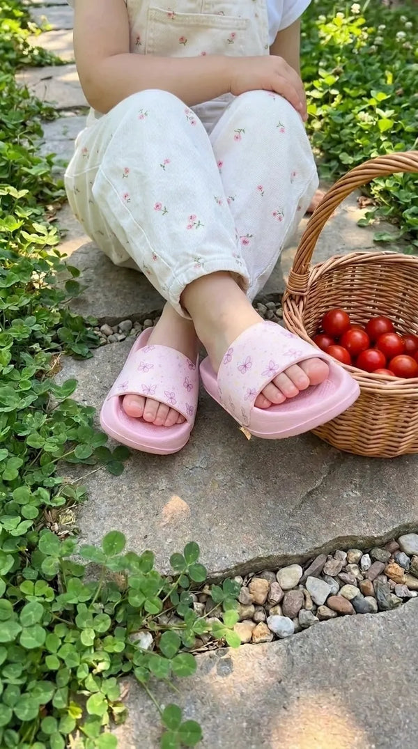 Girls Pink Casual Flip Flop KD8226