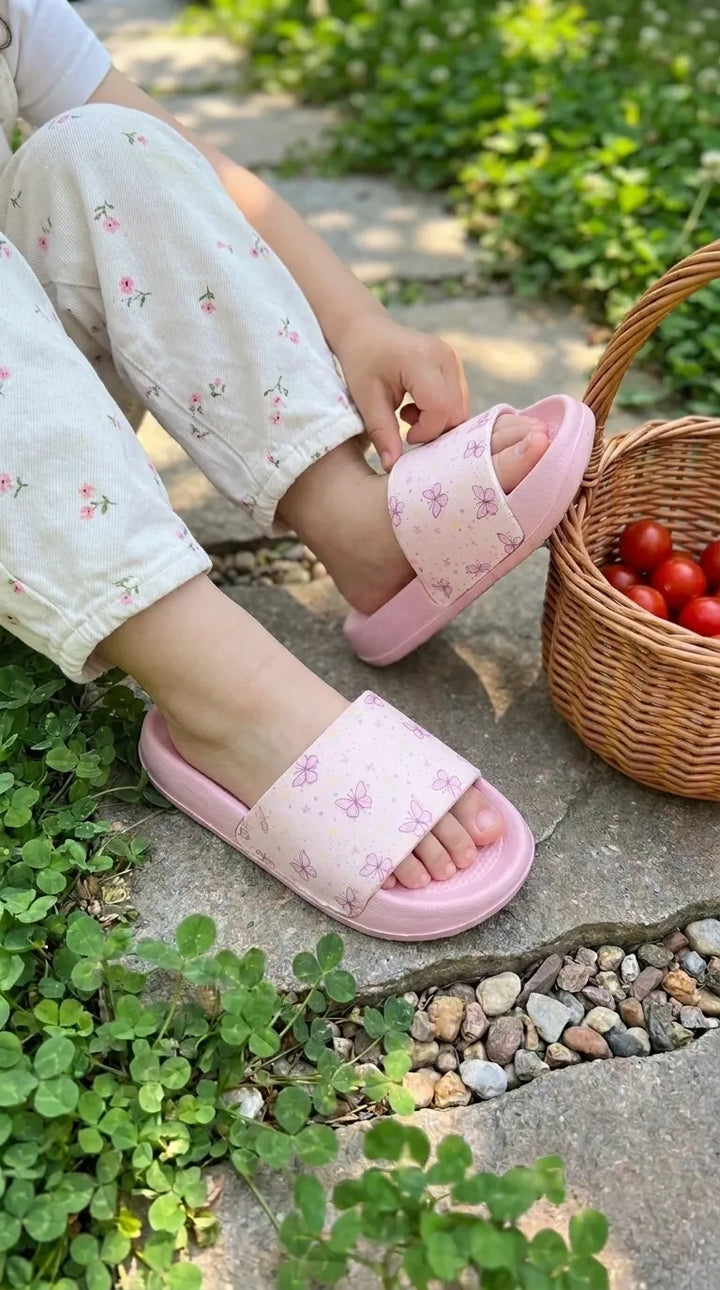 Girls Pink Casual Flip Flop KD8226