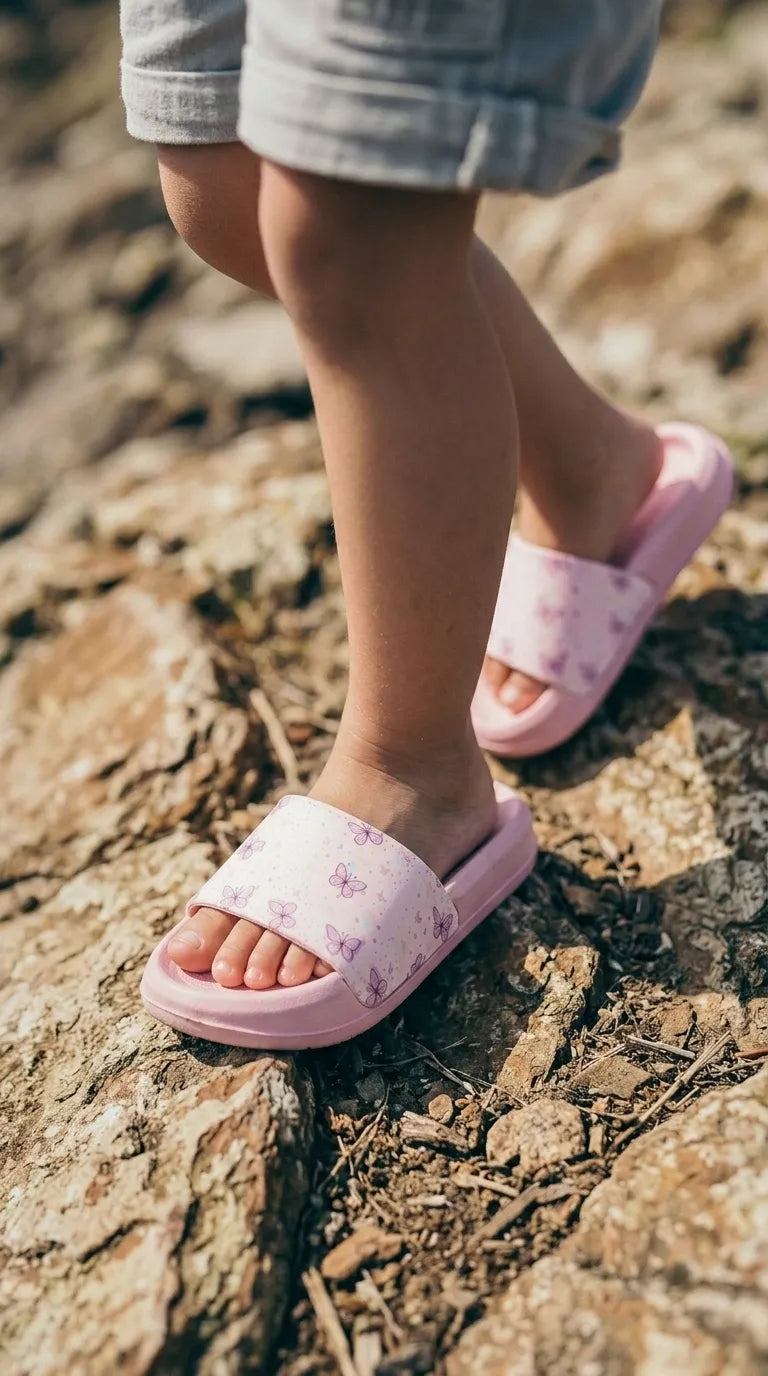 Girls Pink Casual Flip Flop KD8227