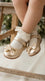 Girls Golden Fancy Pumps KD8248