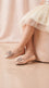 Girls Peach Fancy Pumps KD8265