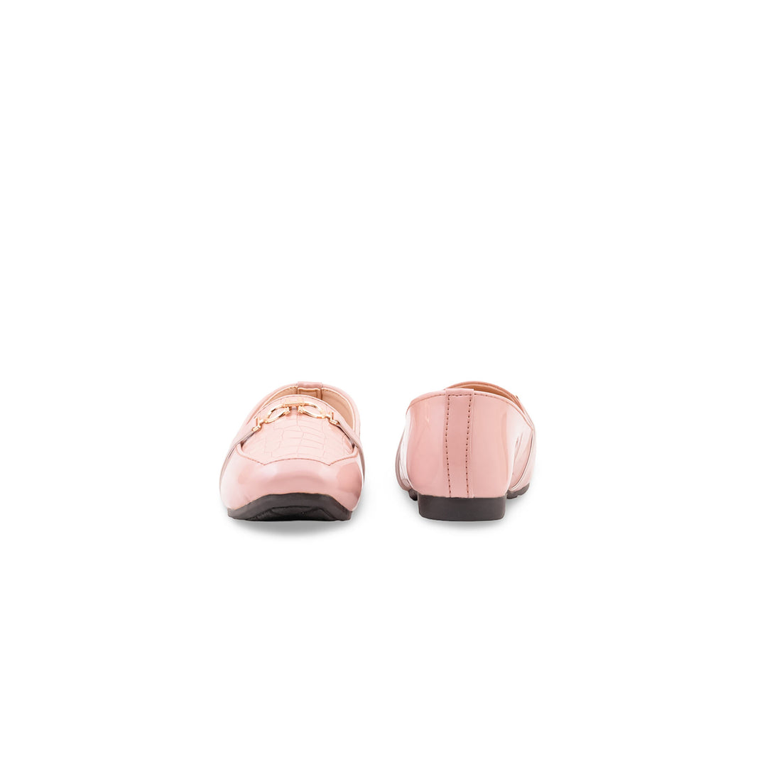 Girls Pink Casual Pumps KD8271