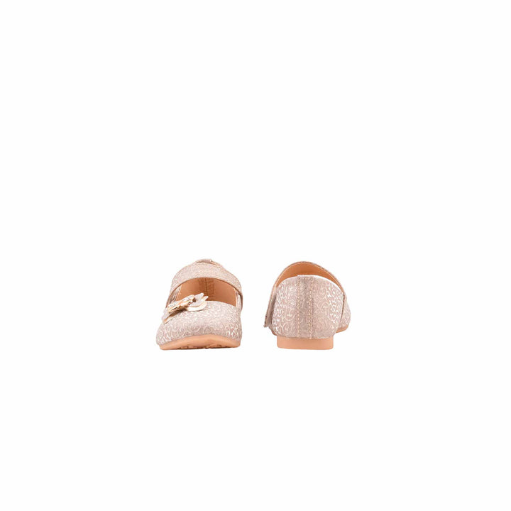 Girls Golden Fancy Pumps KD8277