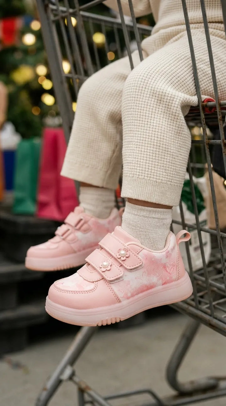 Girls Pink Casual Jogger KD8286