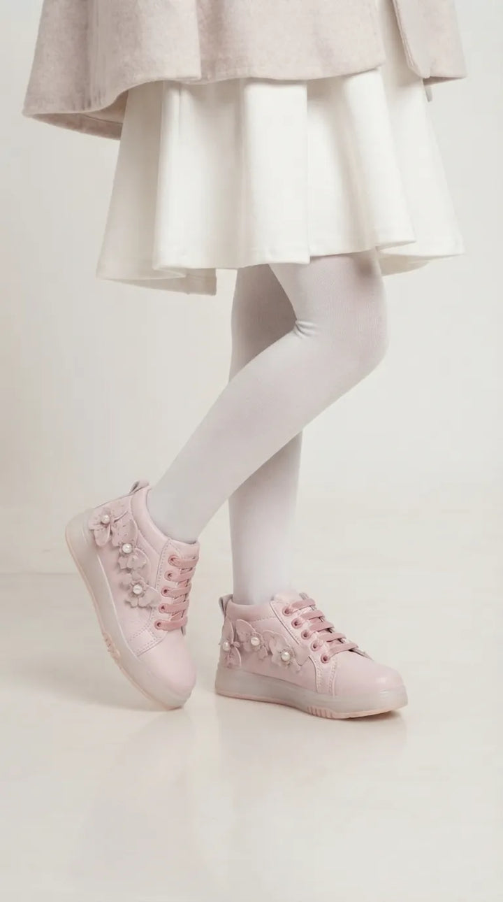 Girls Pink Casual Long Shoes KD8288