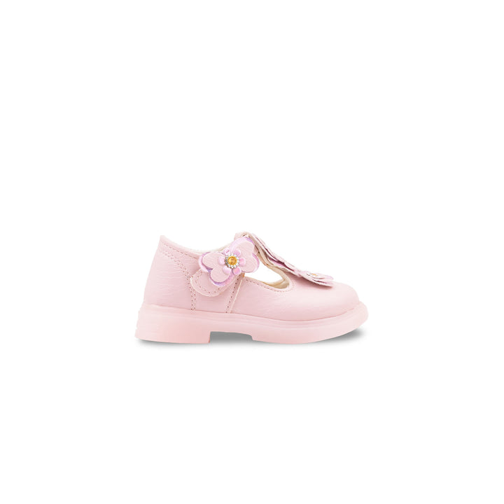 Girls Pink Formal Pumps KD8291