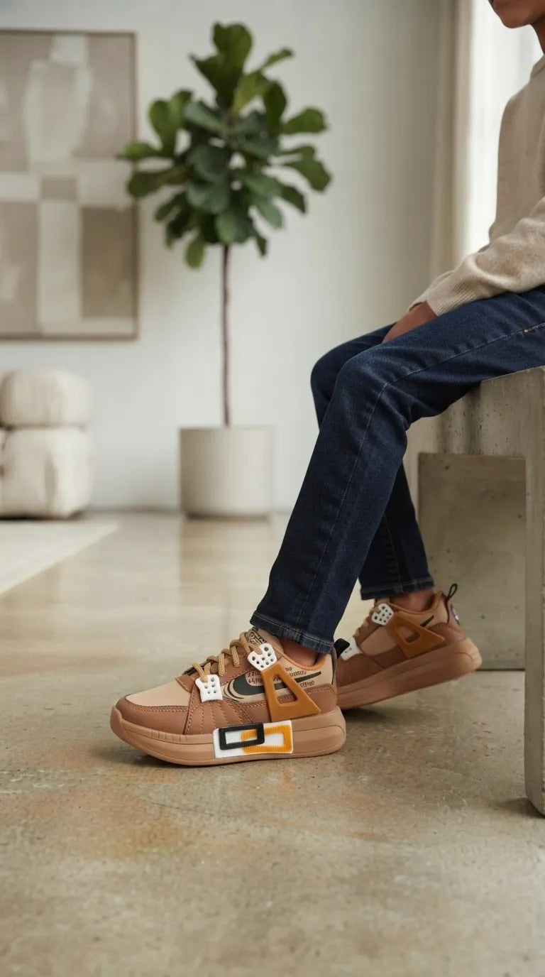 Boys Mustard Casual Jogger KD8307
