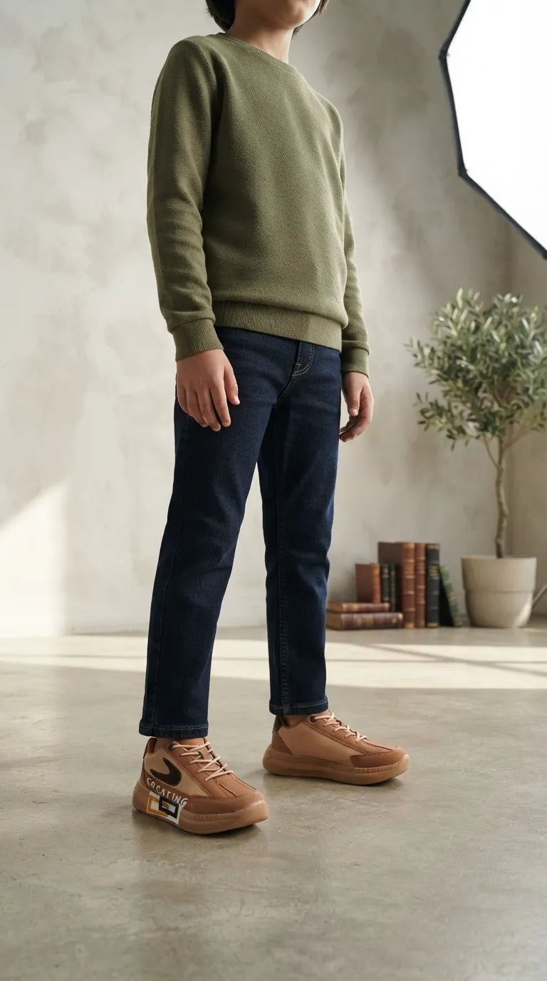 Boys Mustard Casual Jogger KD8307