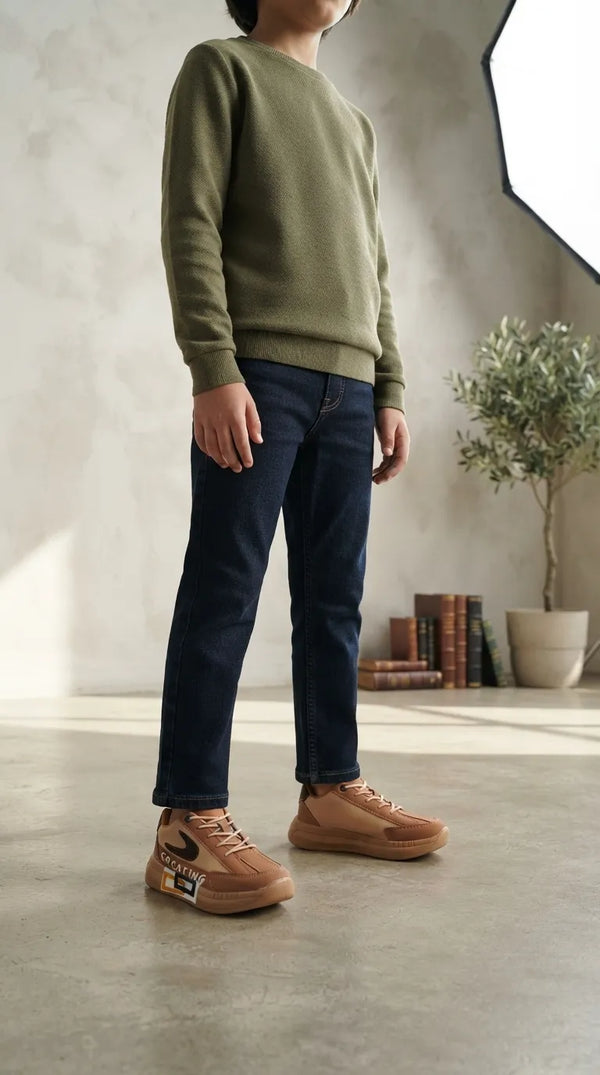 Boys Mustard Casual Jogger KD8307
