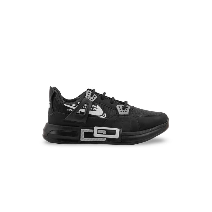 Boys Black Casual Jogger KD8308