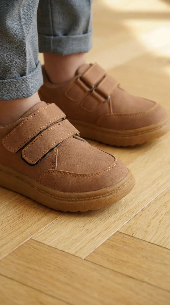 Boys Brown Casual Jogger KD8316