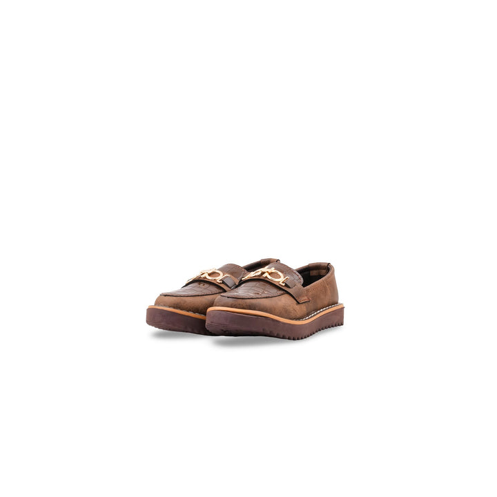 Boys Brown Formal Shoes KD8321