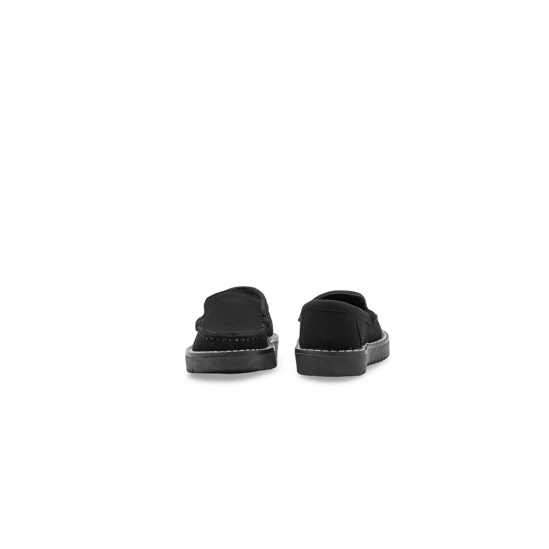 Boys Black Casual Moccasin KD8323