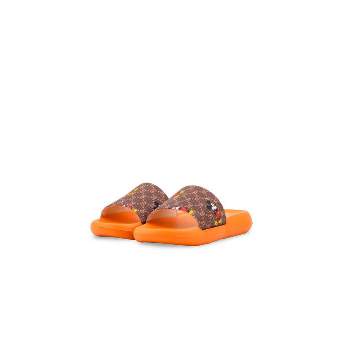 Boys Orange Casual Flip Flop KD8334