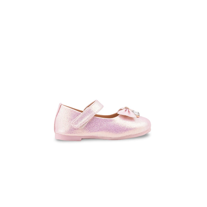 Girls Pink Fancy Pumps KD8343
