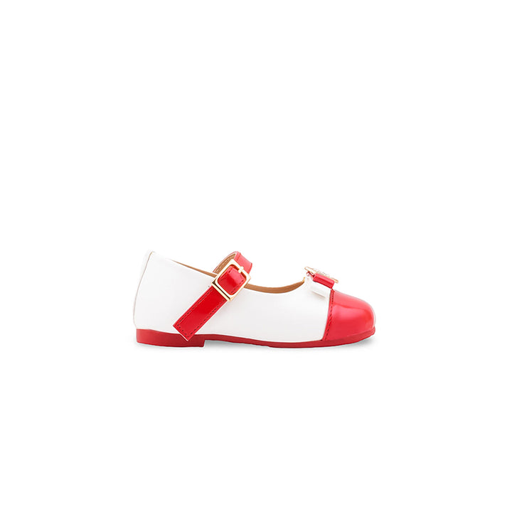 Girls Red Formal Pumps KD8345