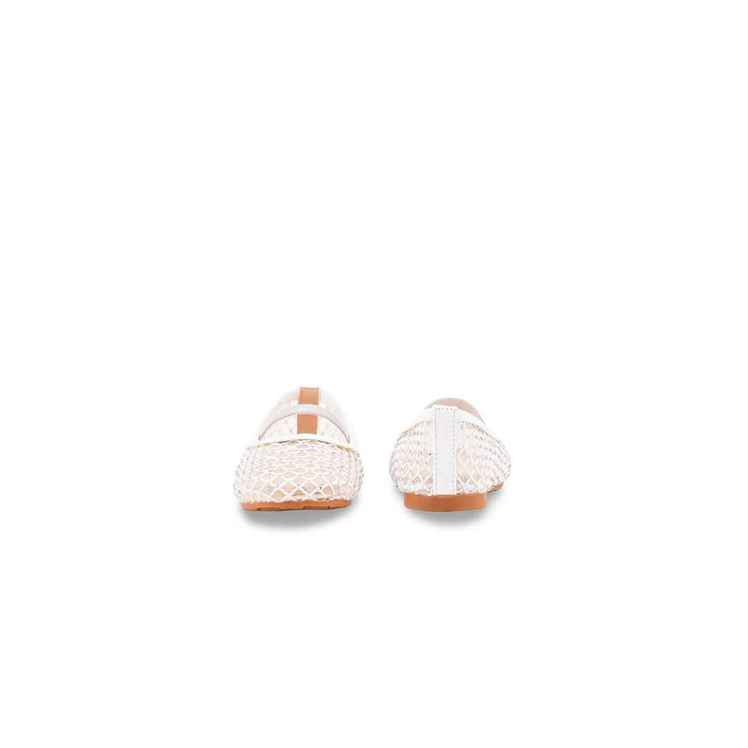 Girls White Fancy Pumps KD8346