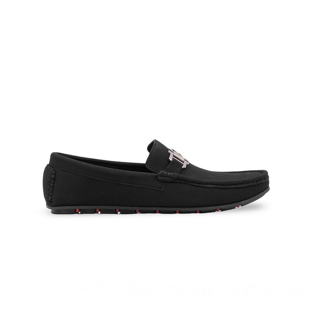 Boys Black Formal Moccasin KD8355