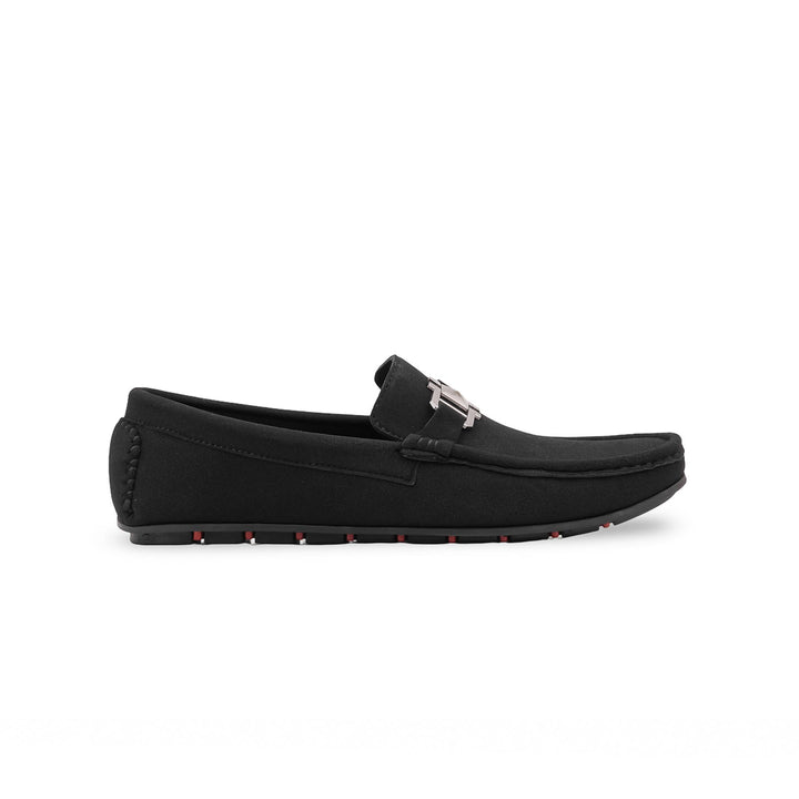 Boys Black Formal Moccasin KD8355