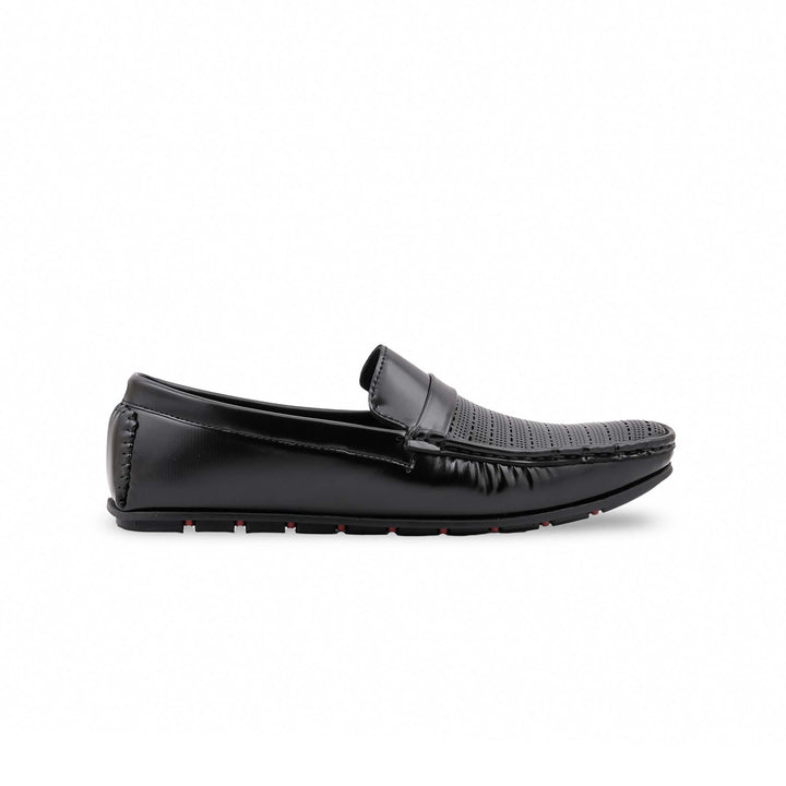 Boys Black Formal Moccasin KD8357