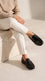 Boys Black Formal Moccasin KD8357