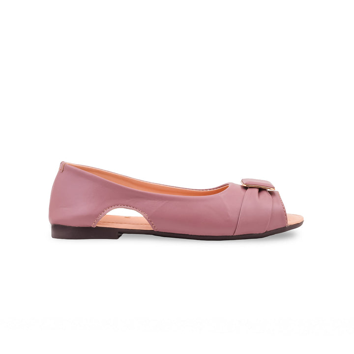 Girls Pink Formal Pumps KD8375