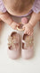 Girls Champagne Fancy Pumps KD8380