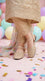 Girls Golden Fancy Pumps KD8389