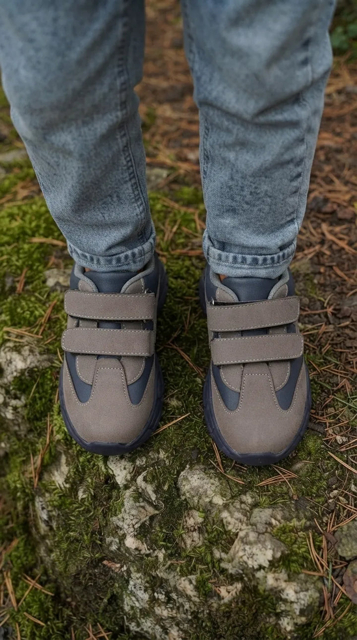 Boys Grey Casual Jogger KD8413