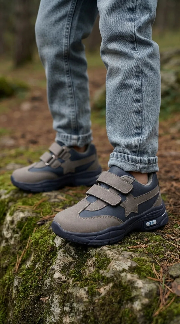 Boys Grey Casual Jogger KD8413
