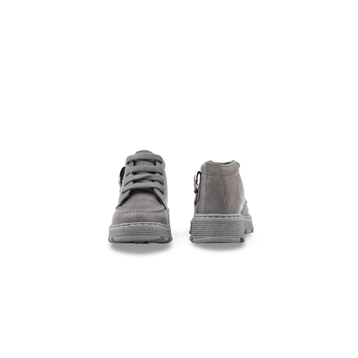Boys Grey Formal Long Shoes KD8418