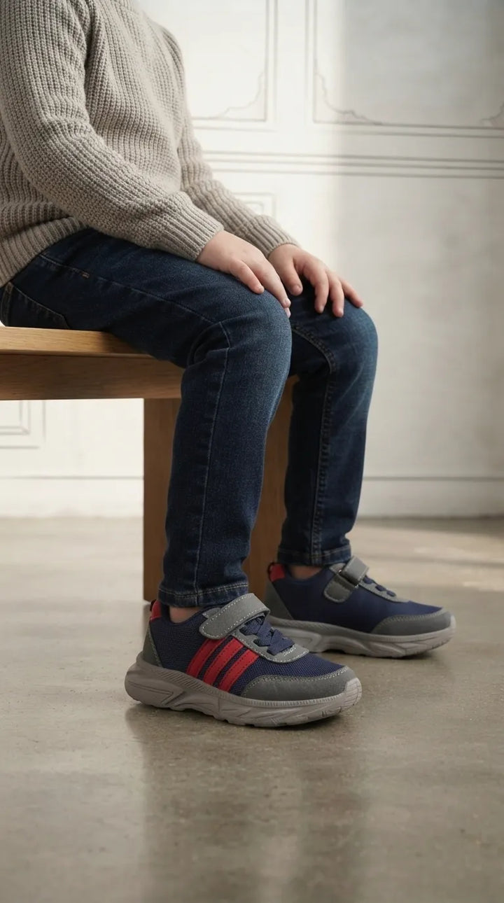 Boys Grey Casual Jogger KD8442