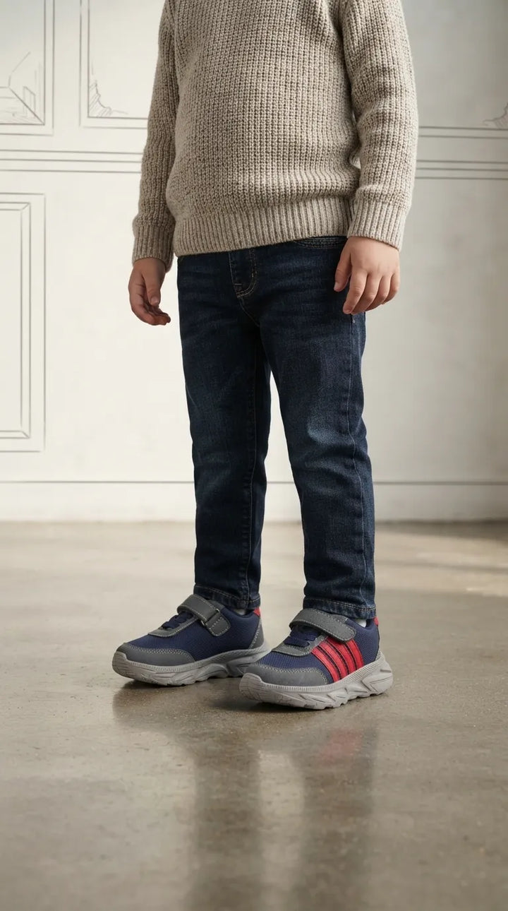 Boys Grey Casual Jogger KD8442