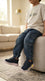 Boys Navy Babies Booties KD8443