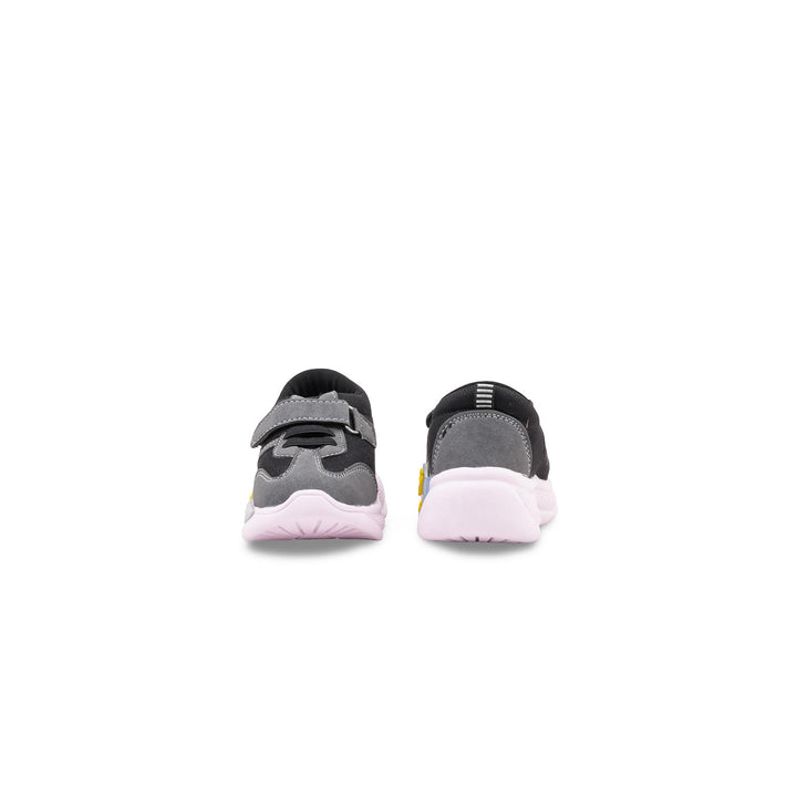 Boys Grey Casual Booties KD8444