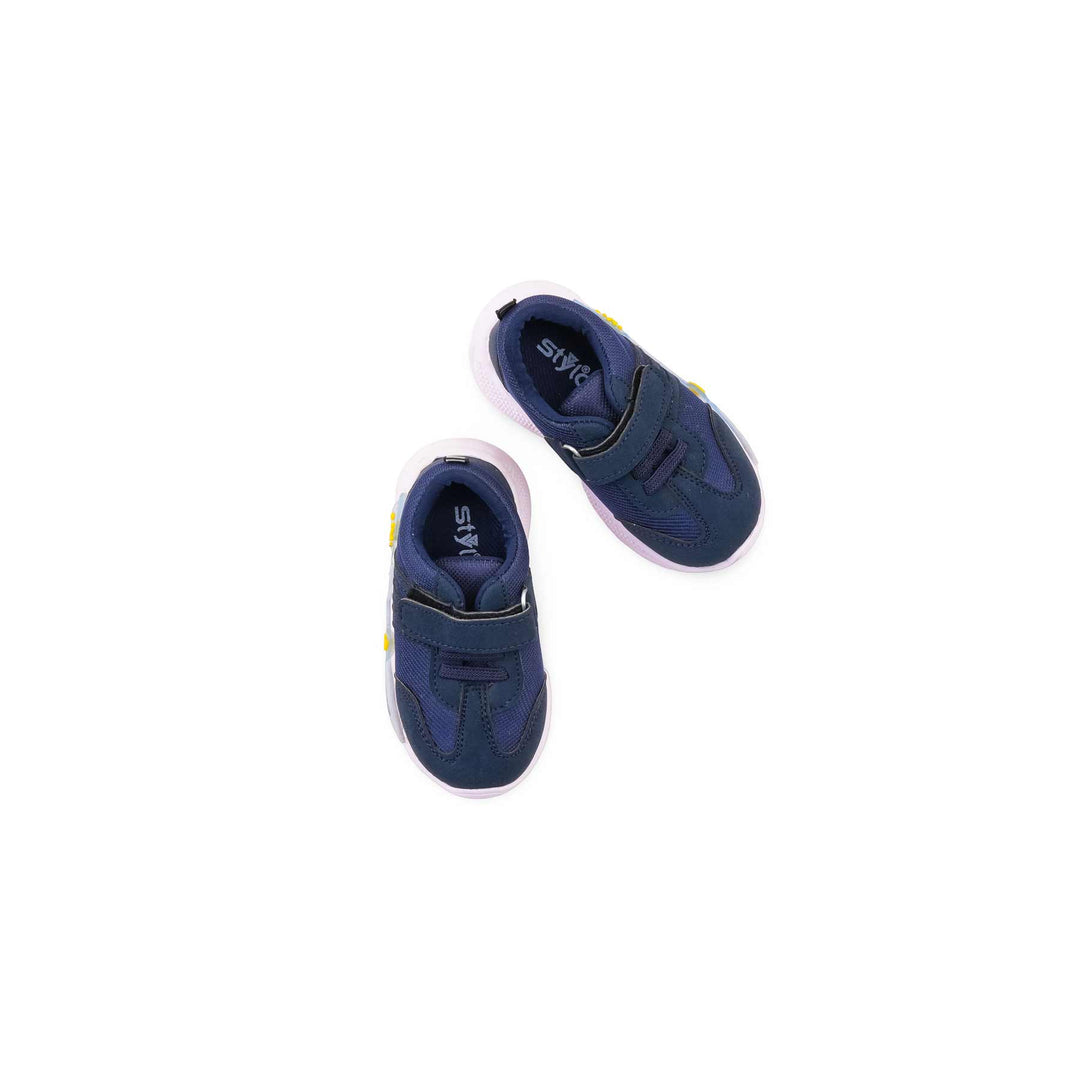 Boys Navy Casual Booties KD8444