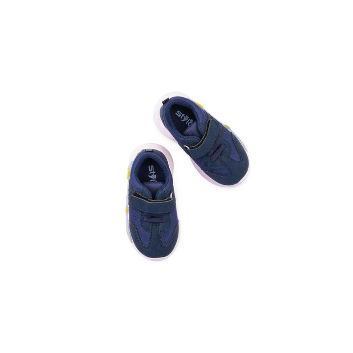 Boys Navy Casual Booties KD8444